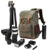 Bolsa de Lona para Cámara, Bolsa de Hombro para Fotografía, Nueva Bolsa Multifuncional para Cámara, Bolsa para Cámara Réflex, Mochila para Exteriores para Hombre y Mujer, Karriel