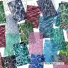 Paquete de Pegatinas Infeelmepet, Serie Sombra de Ola Azul, Flujo de Luz Arcoíris Onda de Agua Fluyente Material para Diario, Incluye 10 Hojas