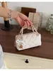 Bolsa de Mão Bordada em Losango Moda Atacado Transfronteiriço Bolsa Feminina Novo Estilo de Luxo Nicho Bolsa de Corrente Bolsa de Ombro Único Transversal