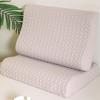 Funda de almohada de látex 40X60 Par, Funda de almohada de seersucker 30X50, Funda para inserto de almohada de espuma viscoelástica, Individual Modelo Nuevo 2026