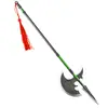 Tres Reinos Cinco Tigres Zhao Zilong Zhang Fei Guan Yu antiguo 30 cm Zhang Liao hacha de mano arma todo metal artesanías