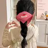 Anillo para el Cabello de Intestino Delgado Cuadrado Pequeño Floral Infantil 2025 Nueva Cuerda para el Cabello de Cola de Caballo Baja para Niñas Cuerda para el Cabello de Bola para Niñas