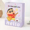Bolsa de Presente Original Autorizada Crayon Shin Bolsa de Mão Vertical Fofa de Desenho Animado Bolsa de Presente Boutique Bolsa de Presente
