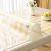 Mantel Minimalista, Sin Lavado, A Prueba de Aceite, Impermeable PVC Mantel para Mesa de Comedor, Protector para Mesa de Café, Estilo Ins, Lujo Ligero, Sensación de Alta Gama