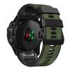 Adequado para pulseira de silicone de liberação rápida de duas cores Jiaming Thai iron tactix 7Pro pulseira Fenix8 22/26mm