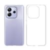 Adecuado para Redmi Note14 4g Versión Europea Funda para Teléfono Móvil, Ultrafina Xiaomi 17Promax Funda Protectora de TPU Transparente Anti-Amarilleamiento