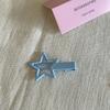 Horquilla de estrella de metal color caramelo para mujer, con flequillo frontal, horquilla dulce, pinza para el pelo roto, pinza para el pelo de pico de pato, tocado, accesorios para el cabello