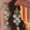Estilo Férias Brincos Grandes de Flor na Beira-Mar Ráfia Popular High-End Luxo Leve Brincos de Estrela Brincos Elegantes de Nicho