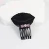 Novo Estilo 2025 Almofada de Cabelo com Temperamento de Diamante Peça de Cabelo para Cabelos Volumosos e Topo Alto da Cabeça Artefato Sem Rastro Raízes do Cabelo no Topo da Cabeça