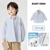 Camisa de Manga Larga para Niños Casual Otoño Nueva Ropa Infantil Camiseta para Niños Pequeños Top Estilo Moderno Primavera y Otoño