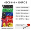 Alicate de Ferramenta Bloco de Terminais à Prova d'Água Hsc8 6-4 Conjunto de Terminais Tubulares Ve Terminal Europeu