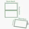 Cartão de Mesa com Moldura Colorida Amazon Mais Vendido Cartão de Assento Casamento Cartão de Nome Ebay, Wish Decoração de Mesa Pequena Tenda
