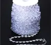 Cortina de Contas para Casamento Corredor de Casamento Decoração de Árvore de Cristal Corrente de Contas Salão de Casamento Adereços de Decoração de Árvore de Natal Contas de Madeira