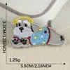 Nuevos Pegatinas Bordadas Originales de Animales de Dibujos Animados Cachorro Venta Directa de Fábrica Accesorios Decorativos DIY para Ropa Funda de Teléfono Móvil Pegatinas de Tela