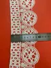 Atacado de fábrica 9,6 cm de largura bordado seda de leite tira solúvel em água acessórios de vestuário feminino infantil bordado gaze de casamento