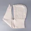 Chapéu e Cachecol Integrados Balaclava Lã Misturada Moda Coreana Dongdaemun Chapéu de Tricô Vermelho Retrô