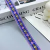 Adorno Jacquard Estilo Étnico 2024 para Puños de Ropa DIY, Bordes de Faldas, Bordes de Sombreros y Accesorios de Textiles para el Hogar Manualidades DIY