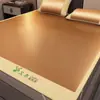 Tapete Gelado de Artemísia Tapete de Bambu 2026 Novo Modelo Verão Seda Gelada Tapete de Rattan Quarto de Estudante Tapete de Grama Individual Adequado para Bebês