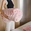 Manta Prague, manta de conejo, polar de burbujas, doble cara engrosada, manta para siesta en la oficina, manta para cubrir el sofá, suave