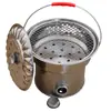 Estufa de Carbón Calefactora para Uso Doméstico, Parrilla Barbacoa Portátil para Exteriores, Fogata para Preparar Té, Fogata Portátil para Mover