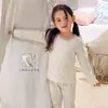 Ropa para niños Weimu, pijama para niñas, conjunto de ropa para casa, colección de otoño, conjunto de dos piezas, ropa para bebé grado A, top y pantalón de otoño