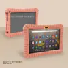 Kfhd7 2022 Capa Protetora de Silicone para Tablet Moldura Bicolor para Câmera Capa de Silicone; Capa para Tablet com Moldura