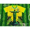 Serie Especial de Uniformes de Fútbol para Adultos de Manga Corta de Jersey Brasileño al por Mayor