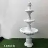 Accesorios para Boda Fuente de Agua Estilo Europeo Columnas Romanas Doradas Fuente de Boda de Múltiples Niveles Maceta Decorativa Arreglo de Adornos