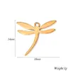 Accesorios para Joyería DIY de Libélula y Mariposa Acero Inoxidable Pendientes de Moda Collares Pulseras Colgantes Exclusivamente para Exportación Transfronteriza