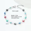 Pulsera Transfronteriza Ojo de Demonio Cruzado Europeo Americano de Oriente Medio Acero Inoxidable Moda Ojo de Aceite Goteante Joyería Personalizada Unisex