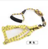 Cuerda de Tracción para Perros al por Mayor Transfronteriza Cuerda Redonda de Dos Colores Arnés Resistente al Desgaste para Perros Pequeños, Medianos y Grandes Correa Universal para Paseo de Mascotas