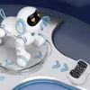 Gato Robot Táctil con Control Remoto para Niños, Robot Perro de Voz para Educación Temprana, Juguete de Programación con Control Remoto para Niños