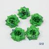 Franela artificial, pequeña rosa de cuerno, colorida, pequeña rosa, flor, tocado, fabricación de flores, sombrero decorativo, flor, venta caliente transfronteriza
