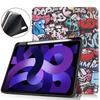 Adecuado para iPadair6 11 funda protectora plana iPadpro11 2024 ranura para lápiz carcasa protectora triple carcasa de TPU