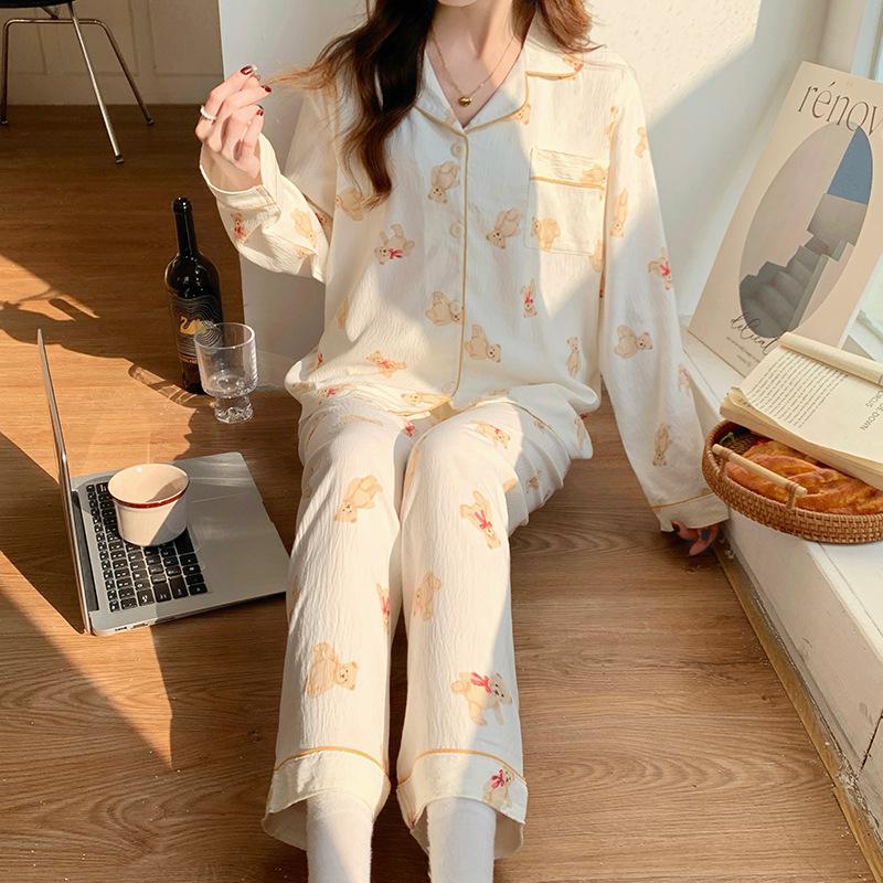 9102#浅杏小熊-长开