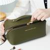 2024 Nova bolsa de cosméticos PU Grande capacidade Bolsa de armazenamento de cosméticos portátil Bolsa de lavagem de viagem Bolsa de armazenamento de cosméticos