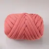 OHHIO nueva manta tejida a mano relleno de hilo núcleo tira de gasa lana gruesa material para hacer mantas DIY alambre de núcleo