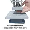 Pequena máquina de hot stamping de mesa, máquina multifuncional de hot foil e gravação, máquina de hot stamping manual, máquina de gravação em couro PU e madeira