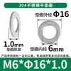 Arruela Lisa de Aço Inoxidável 304 Chapa de Ferro Redonda Chapa de Aço Arruela para Parafuso Arruela Lisa Redonda M2/M3/M4/M5