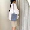 Estilo Coreano Otoño e Invierno 2025 Nuevo Bolso de Hombro para Mujer de Gamuza Nicho Retro Bolso para Teléfono Móvil Ropa de Trabajo Versátil Bolso Cuadrado Pequeño
