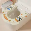 Cojín para Asiento de Inodoro de Eva, Universal para Todas las Estaciones, Impermeable, Lavable, Cubierta Adhesiva para Asiento de Inodoro para Uso en Casa