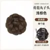 Coque de Peruca com Presilha de Garra, Textura de Cabelo Realista, Coque com Fita, Coque de Peruca Naturalmente Volumoso para Penteado no Topo da Cabeça