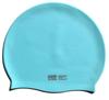 Gorro de Natación de Silicona para Niños para Mujer, Impermeable, No Estirable, Cómodo Gorro de Silicona, Gorro de Natación de Entrenamiento de Moda de Tamaño Grande al por Mayor