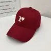 Boné de Baseball Bordado com Letra Estilo Luo Yuxiao para Mulheres, Proteção Solar de Primavera e Verão, Versátil, Emagrecimento Facial, Aba Macia
