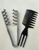 Peine de Cola Puntiaguda Particionado para Peinado Fibra de Carbono Antiestático Resistente a Altas Temperaturas Dientes Finos Peluquería Profesional Para Recoger y Ahuecar el Cabello