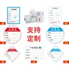 Papel para Etiquetas Adhesivas de Certificado Papel de Escritura Se Puede Escribir a Mano Calidad Universal Tarjeta de Prueba de Identificación Redonda de Diamante Impresión
