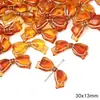Pulsera Colgante de Cuentas Sueltas de Oro Ámbar Retro Pintado Barroco Colgantes Espaciadores Joyería Hecha a Mano DIY Accesorios para Abalorios
