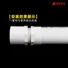Accesorios para tuberías de agua de PVC con diente exterior directo pasante con rosca exterior, junta reductora de alambre exterior 4 cuatro puntos 25 32 50 63 75