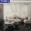 Azulejos de Piedra de Lujo Foshan, Guangdong 600x1200 Sala de Estar de Villa Hotel KTV Azulejos para Piso 750x1500 Azulejos para Piso