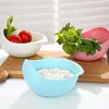 Nuevo Colador para Lavar Arroz, Tazón para Lavar Verduras, Cesta Escurridora, Cesta de Cocina para Verduras, Plato de Fruta para el Hogar, Aparato de Cesta para Lavar Verduras